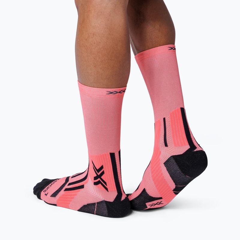 Zokni X-Socks Trailrun Perform Crew dusty rose/x black 3