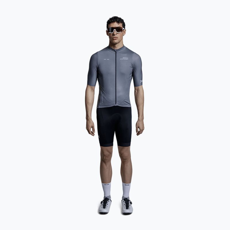 Férfi kerékpáros mez X-Bionic Corefusion Ride Jersey rhino grey 2
