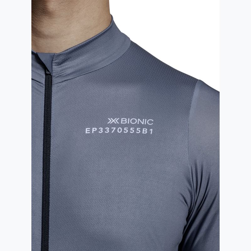 Férfi kerékpáros mez X-Bionic Corefusion Ride Jersey rhino grey 5