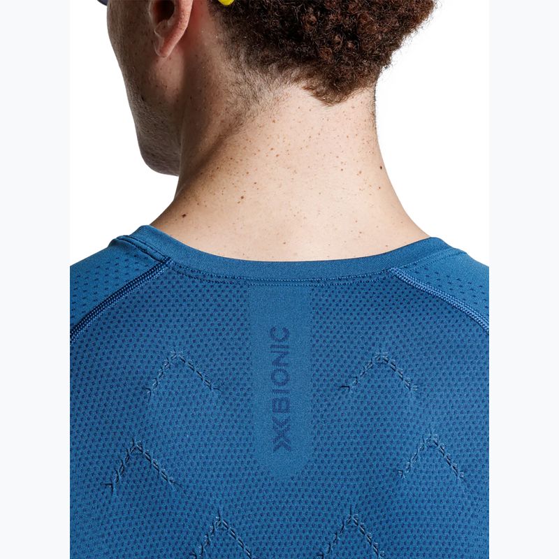Férfi futópóló X-Bionic Xceed Run pala kék/tengerészkék 6