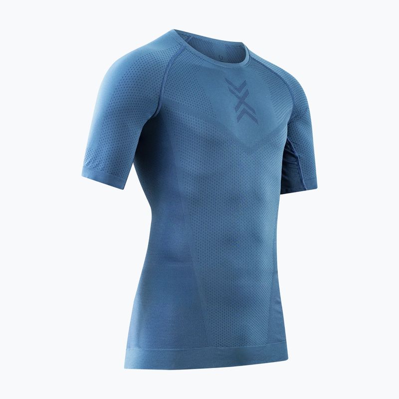 Férfi futópóló X-Bionic Xceed Run pala kék/tengerészkék 7