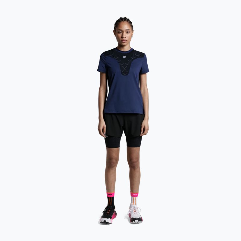 Női futó póló X-Bionic Corefusion Run Shirt marine 2