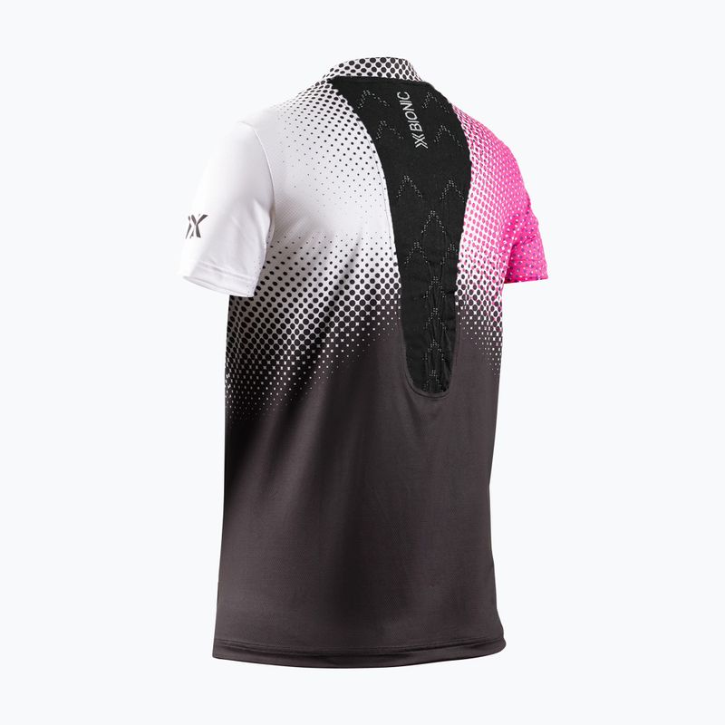 Női futópóló X-Bionic Corefusion Run dot fade/neo pink/white 7