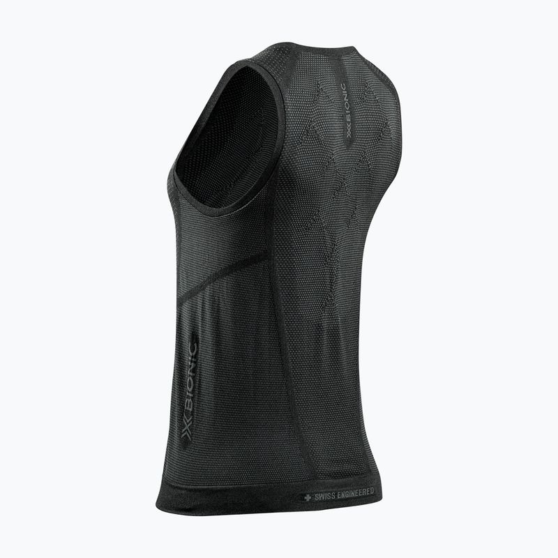 Női futópóló X-Bionic Xceed Run x fekete/orrszarvú szürke 3