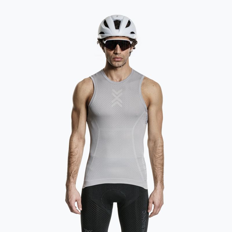 Kerékpáros aláöltözet X-Bionic Xceed Ride Baselayer seal grey/silver grey 4