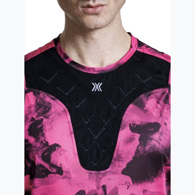 Futótrikó X-Bionic Corefusion Run Tank wolfpack/black/neo pink 7