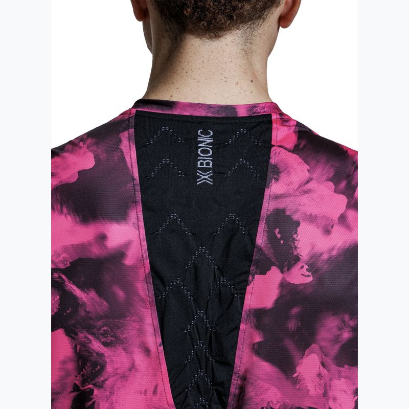 Futótrikó X-Bionic Corefusion Run Tank wolfpack/black/neo pink 8