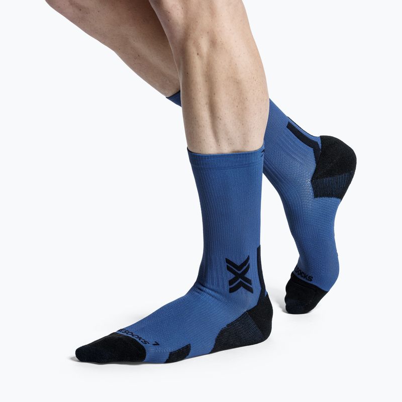 Zoknik X-Socks Run Discover Crew marine/x black 4