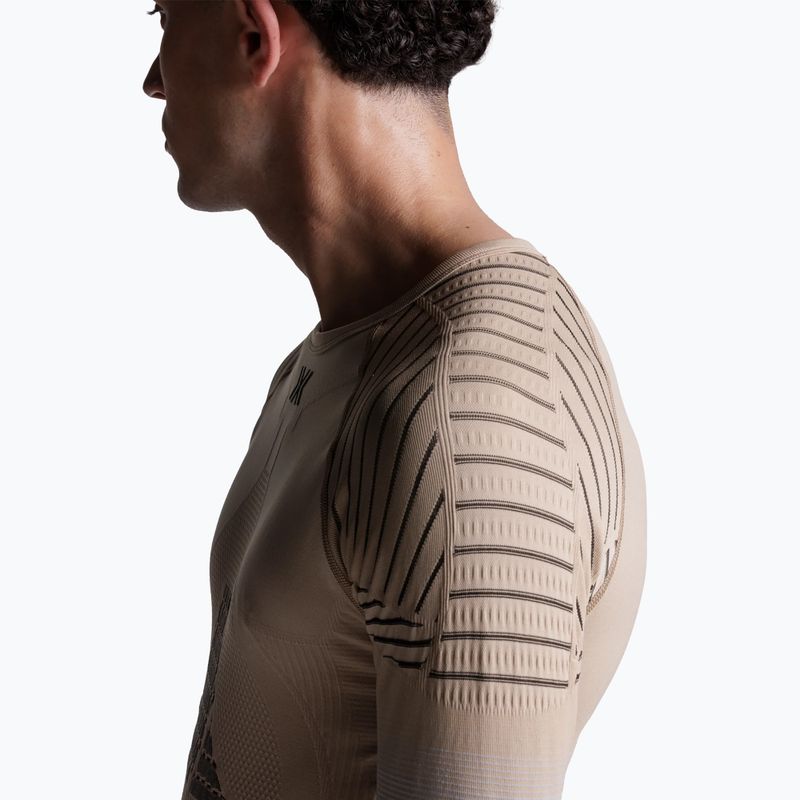 Férfi termoaktív felső X-Bionic Invent Fx Shirt sand/light grey/grey 6