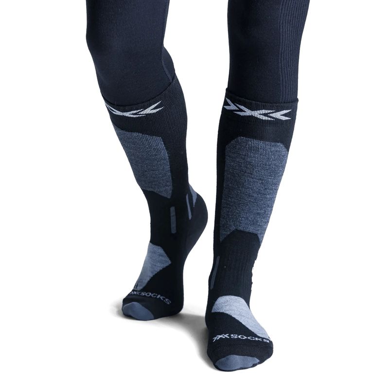 Gyerek sízokni X-Socks Ski Discover Otc x black/light grey 3