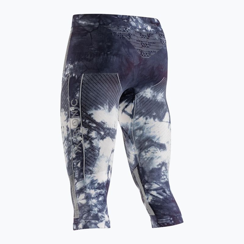 Thermoaktív nadrág X-Bionic Energy Accumulator Wild 3/4 tiedye x black/fluo pink 8