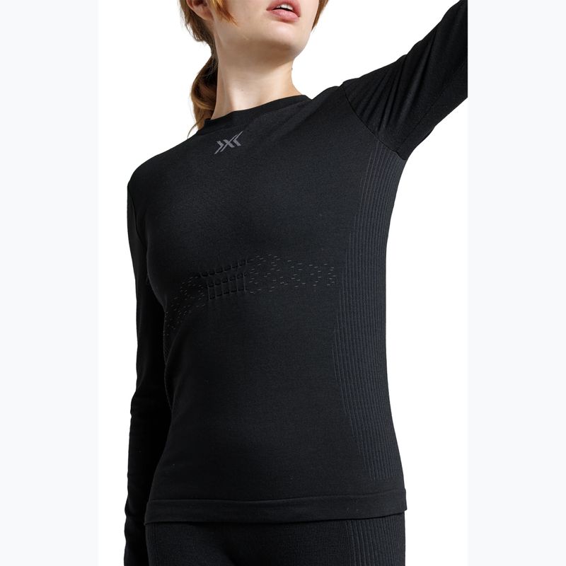 Férfi termoaktív hosszú ujjú póló X-Bionic Mightywool x black 8