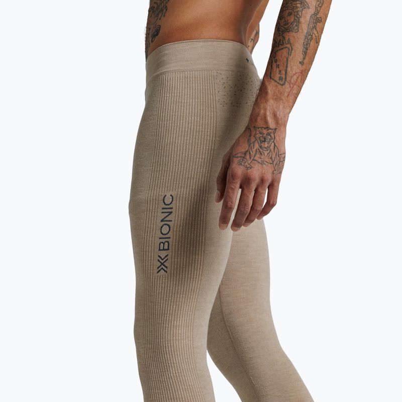 Férfi thermo nadrág X-Bionic Mightywool sand 5