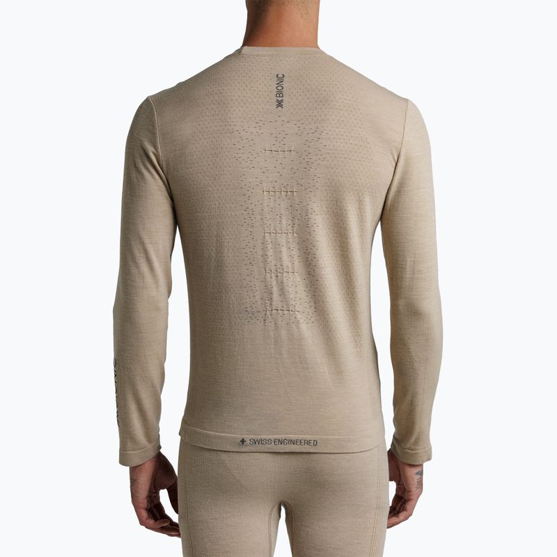 Férfi termoaktív pulóver X-Bionic Mightywool sand 3