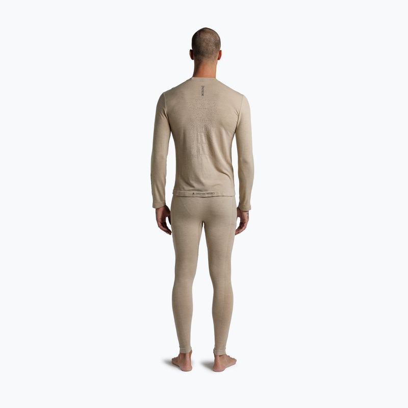 Férfi termoaktív pulóver X-Bionic Mightywool sand 4