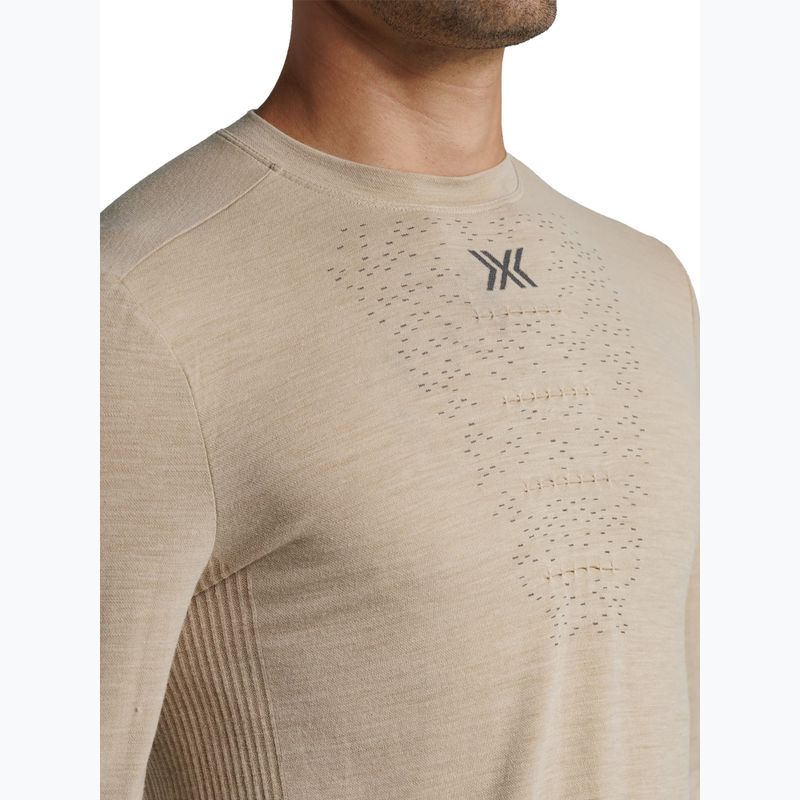 Férfi termoaktív pulóver X-Bionic Mightywool sand 7