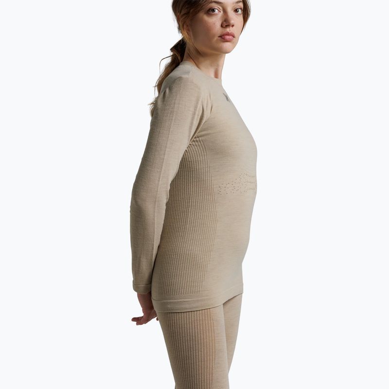 Női termoaktív pulóver X-Bionic Mightywool sand 5