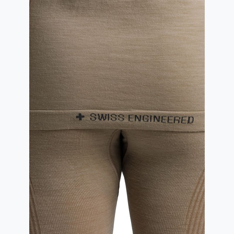 Női thermoaktív hosszú ujjú felső X-Bionic Mightywool sand 10