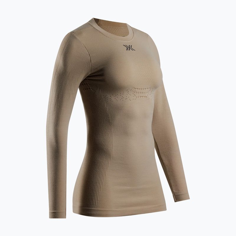 Női thermoaktív hosszú ujjú felső X-Bionic Mightywool sand 12