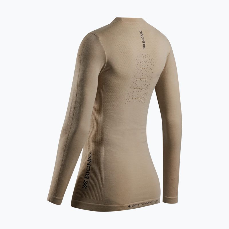 Női termoaktív pulóver X-Bionic Mightywool sand 13