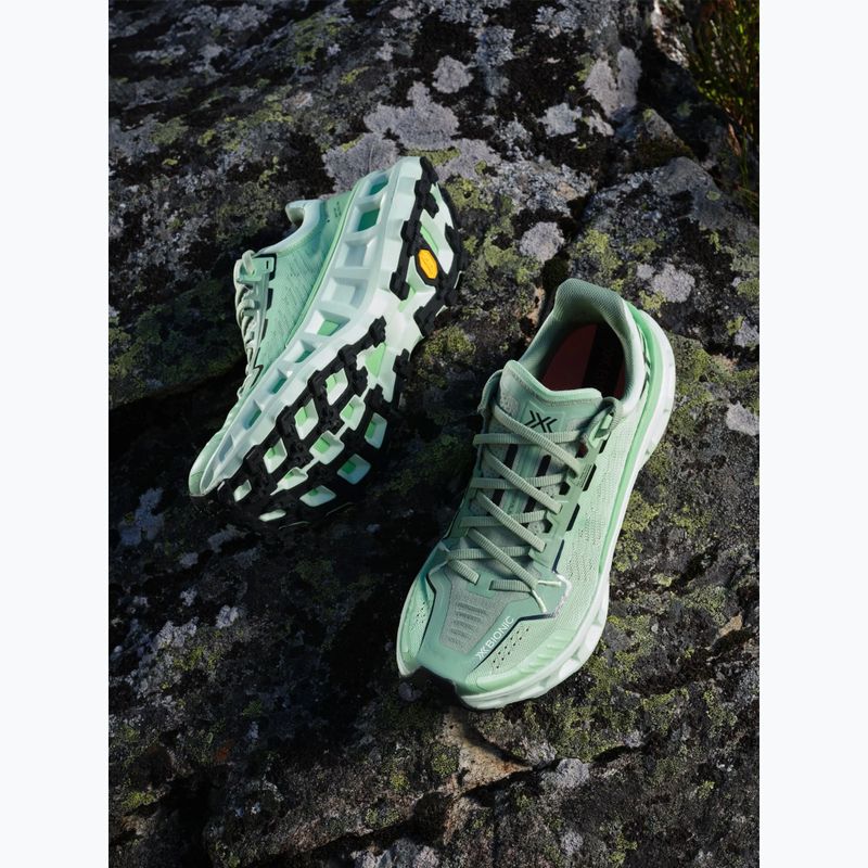 Buty do biegania + skarpety X-Bionic Terraskin X03 digital lime/x black 11