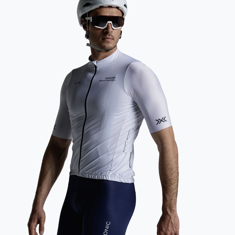 Férfi kerékpáros mez X-Bionic Corefusion Ride Jersey off white 4