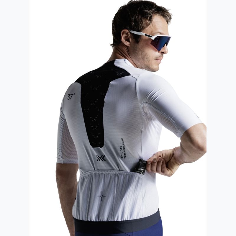 Férfi kerékpáros mez X-Bionic Corefusion Aero Jersey off white 5