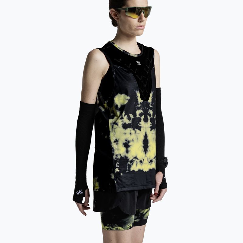 Futópóló X-Bionic Corefusion Run Tank tie dye electric energy 4