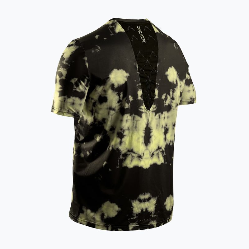Férfi futópóló X-Bionic Corefusion Run tie dye electric energy 7