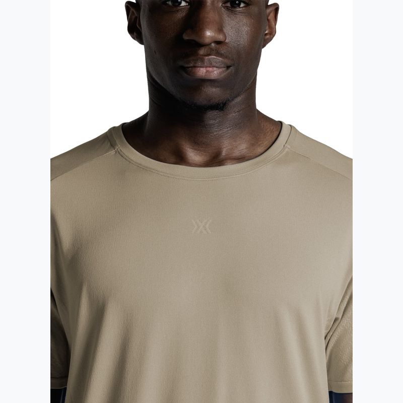 Férfi futópóló X-Bionic Xceed Run Discover sand 5