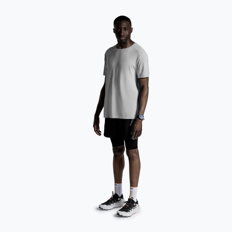 Férfi futópóló X-Bionic Xceed Run Discover seal grey 4
