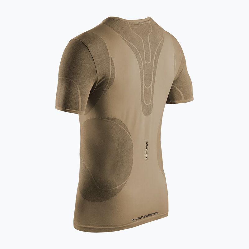 Férfi futópóló X-Bionic Xceed Run Perform sand 12