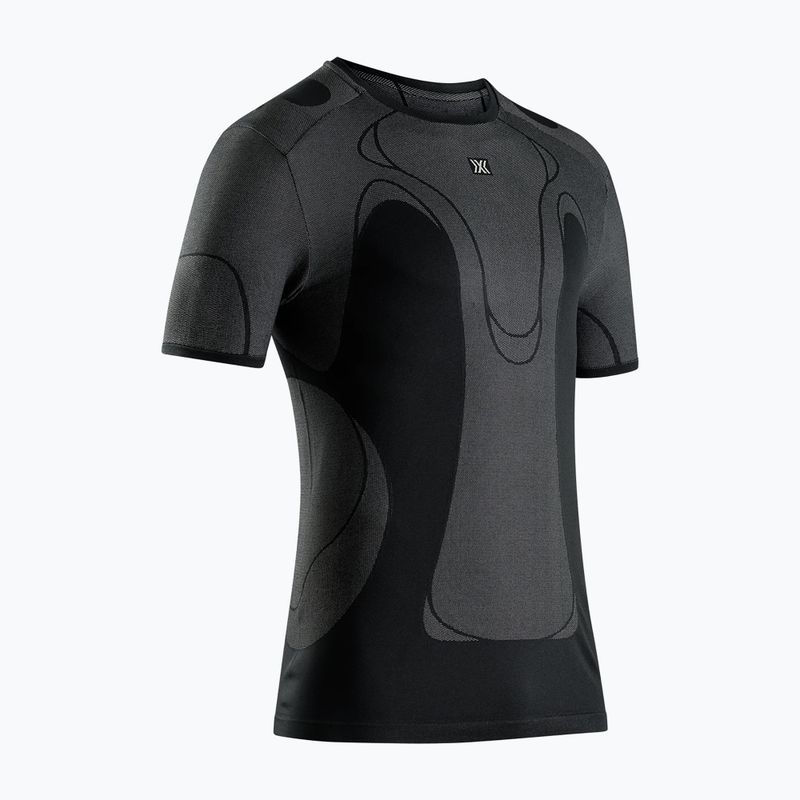 Férfi futópóló X-Bionic Xceed Run Perform x black/x white 8
