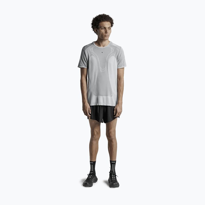 Férfi futópóló X-Bionic Xceed Run Perform x white/x black 2
