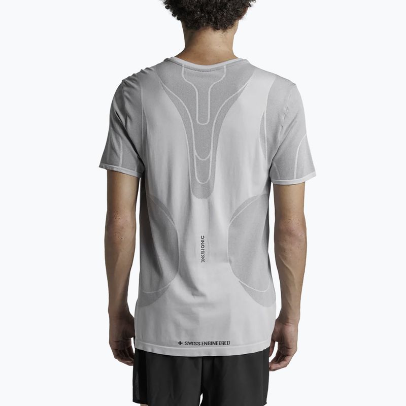 Férfi futópóló X-Bionic Xceed Run Perform x white/x black 5