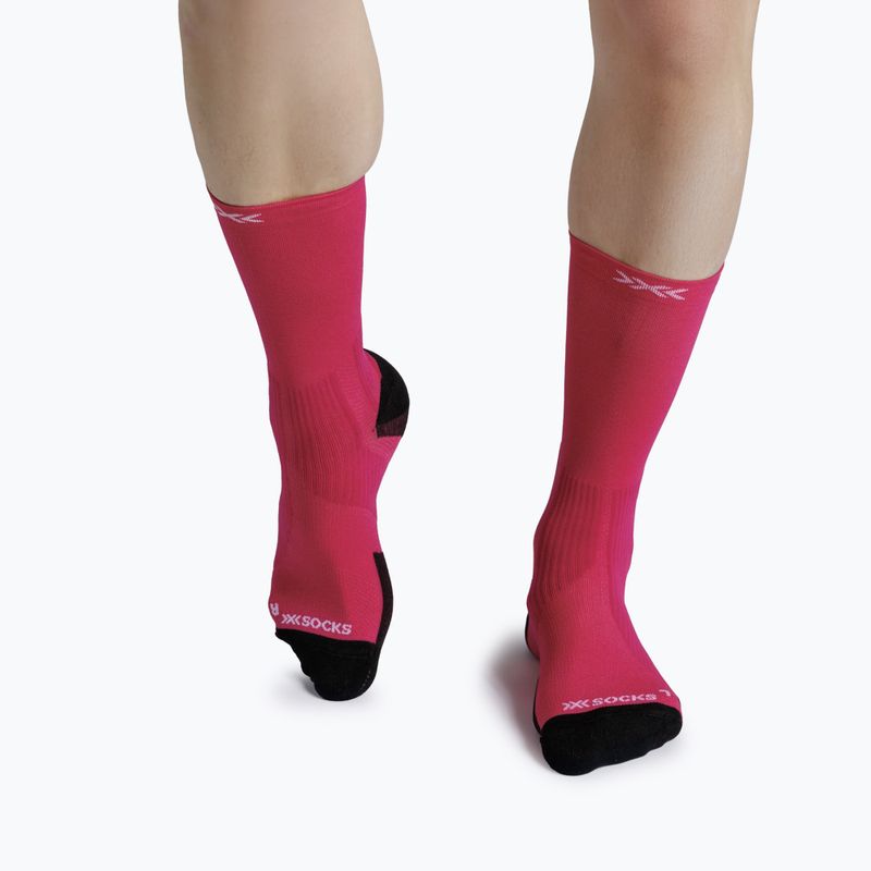 Zoknik X-Socks Run Perform Crew power purple 2