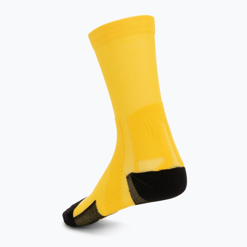 Zokni X-Socks Run Perform Crew flash yellow 2