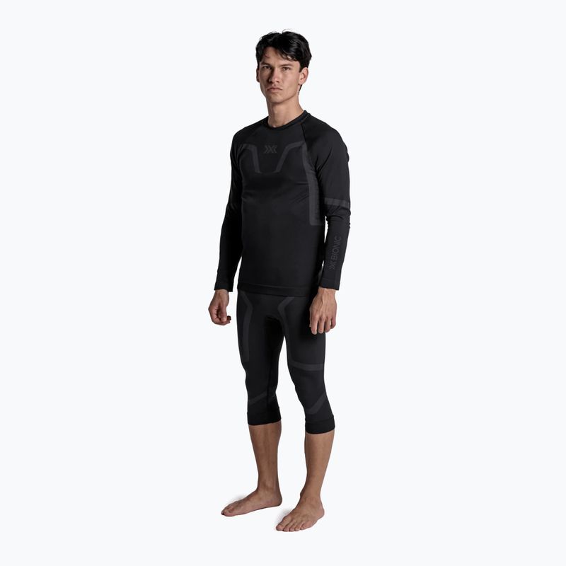 Férfi Termoaktiv pulóver X-Bionic X-Ential Baselayer LS x black 2