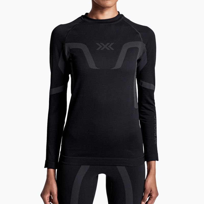 Női Termoaktiv pulóver X-Bionic X-Ential Baselayer LS x black 3