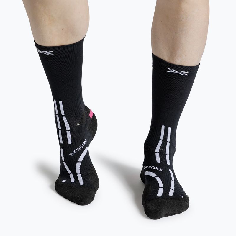 Zokni X-Socks Trail Anatomix Crew x black/x white 2