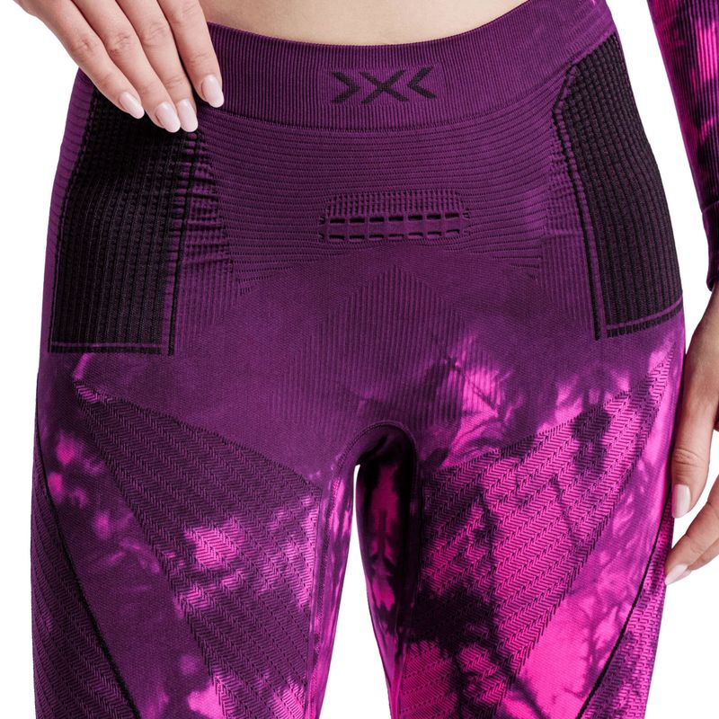 Thermoaktív nadrág X-Bionic Energy Accumulator Wild tiedye x black/fluo pink 3