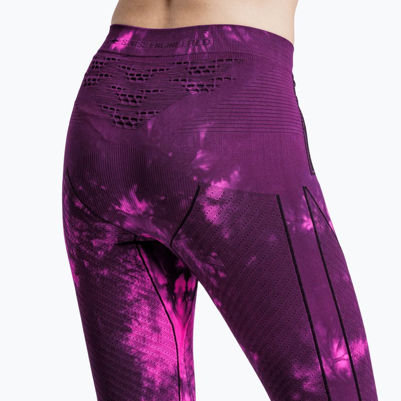 Thermoaktív nadrág X-Bionic Energy Accumulator Wild tiedye x black/fluo pink 4