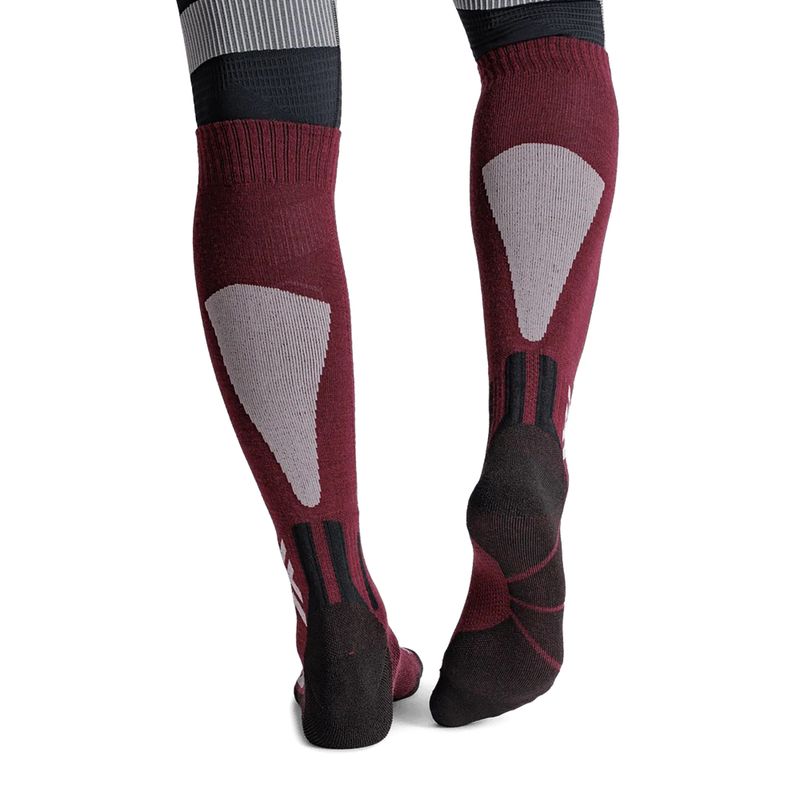 Sízokni X-Socks Ski Discover Merino Otc oxide red 3