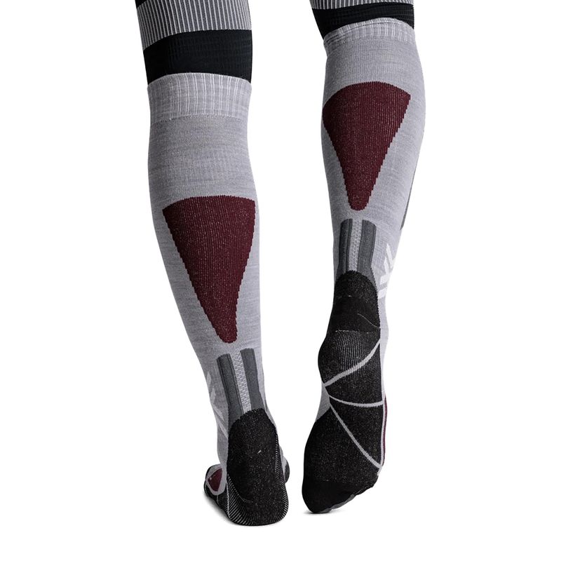 Sízokni X-Socks Ski Discover Merino Otc silver grey 3