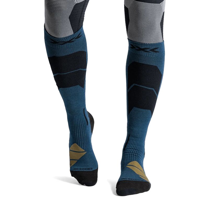 Sízokni X-Socks Ski Perform Merino Otc neo navy 2