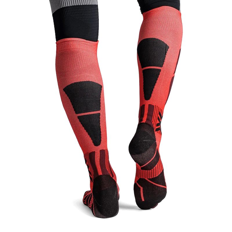 Sízokni X-Socks Ski Perform Otc hot red 3