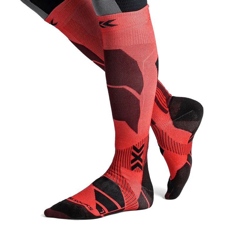 Sízokni X-Socks Ski Perform Otc hot red 4