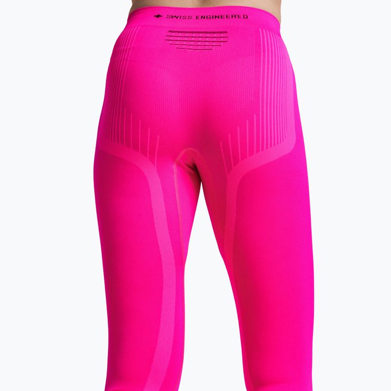 Női thermoaktív nadrág X-Bionic Invent Graphics fluo pink/x white 5