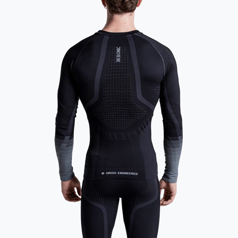 Férfi Termoaktiv pulóver X-Bionic Invent Graphics LS x black/dark grey 3