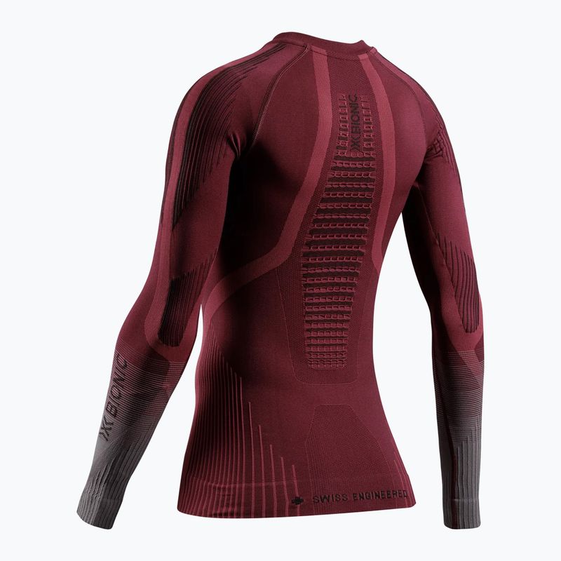 Női Termoaktiv pulóver X-Bionic Invent Graphics LS oxide red/x black 11